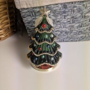Festive Green Christmas Tree Ornament